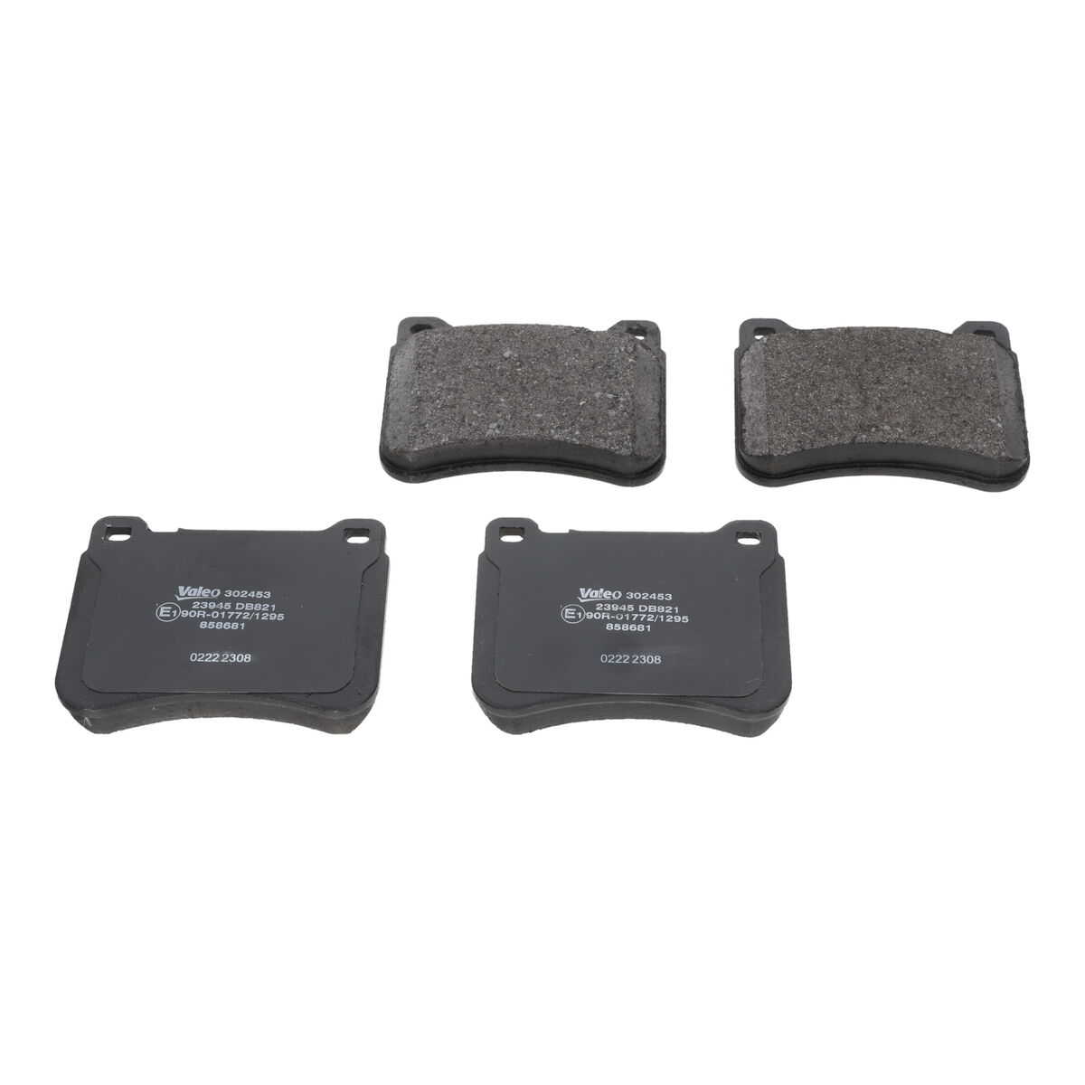 Kit pastiglie freno, Freno a disco - 302453 VALEO